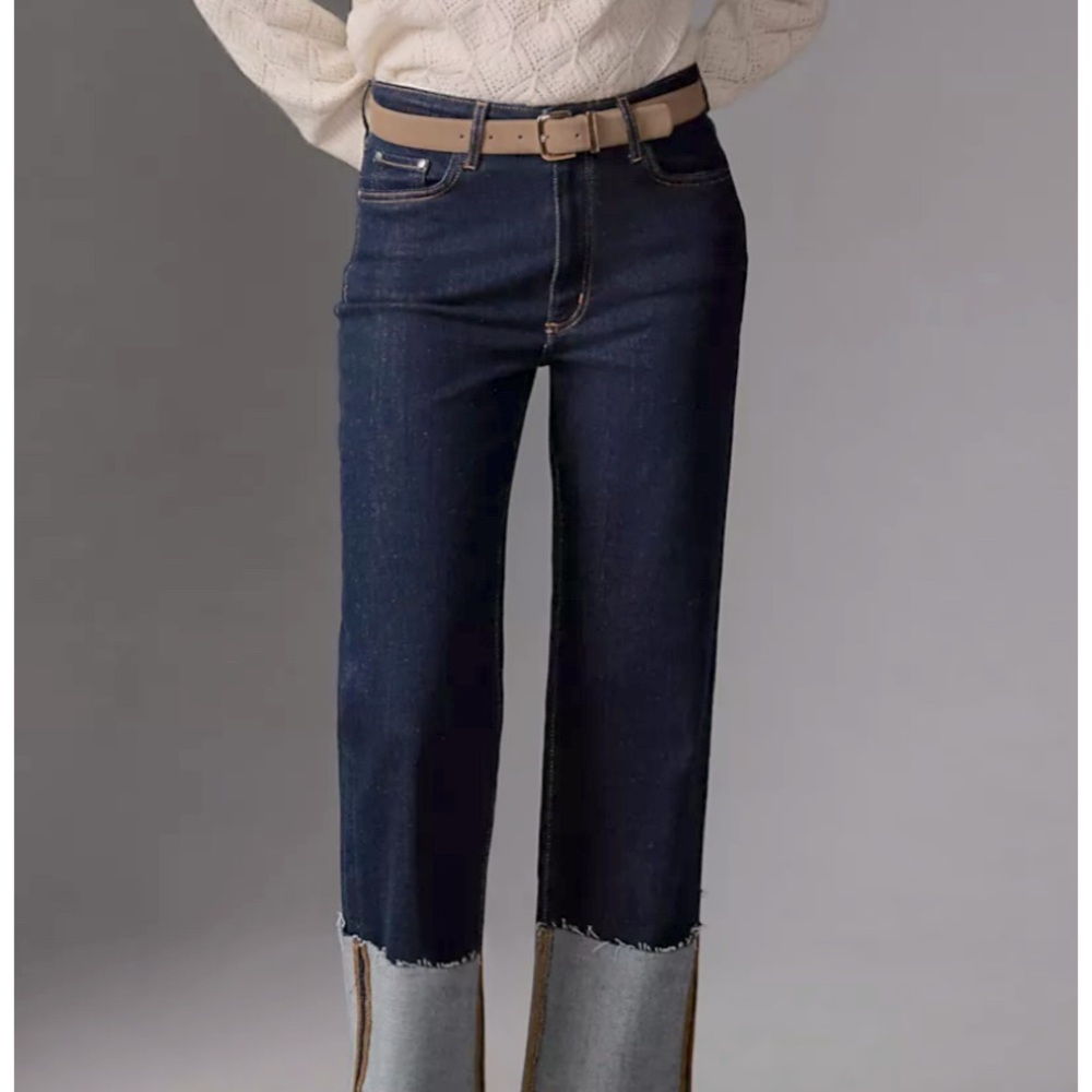 Anthropologie Pilcro High Rise Cuffed/Uncuffed Jeans NEVER WORN